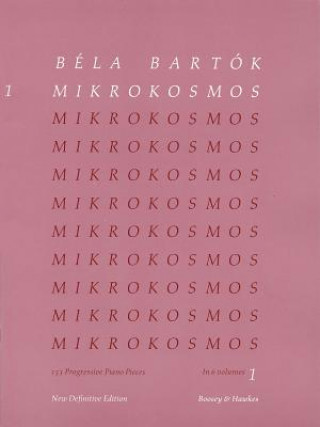 Książka Mikrokosmos Béla Bartók