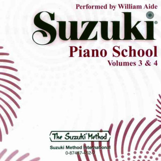 Audio Suzuki Piano School, 2 Audio-CDs. Vol.3+4 Shinichi Suzuki