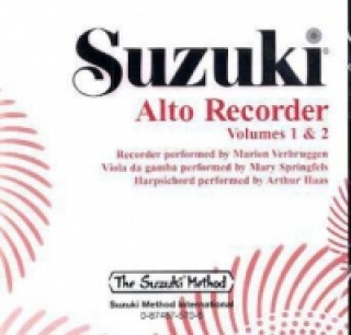 Audio Suzuki Recorder School, Alto Recorder, 2 Audio-CDs (AV). Vol.1+2 Shinichi Suzuki