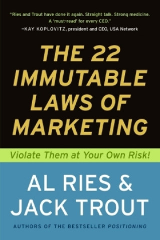 Knjiga 22 Immutable Laws of Marketing Al Ries
