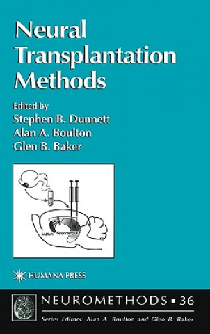 Kniha Neural Transplantation Methods Stephen B. Dunnett