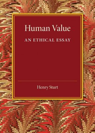 Carte Human Value Henry Sturt