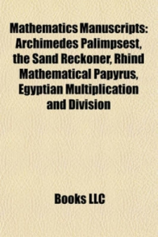 Kniha Mathematics manuscripts Source: Wikipedia