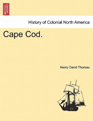 Libro Cape Cod. Henry David Thoreau