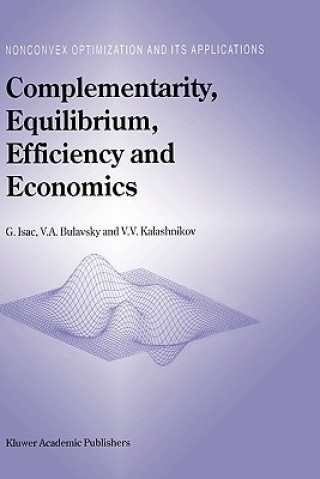 Livre Complementarity, Equilibrium, Efficiency and Economics G. Isac