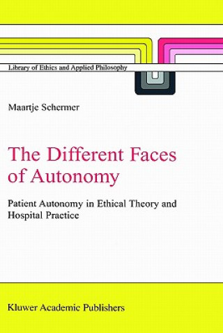 Livre Different Faces of Autonomy Maartje Schermer