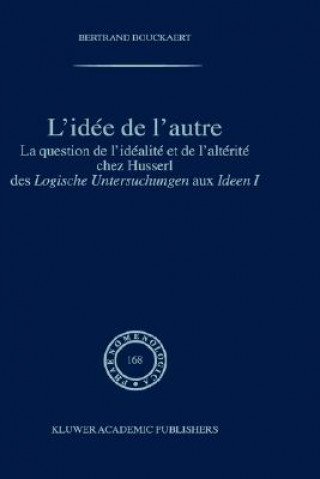 Buch L'Idee De l'Autre Bertrand Bouckaert