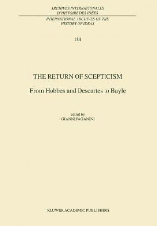 Kniha Return of Scepticism Gianni Paganini