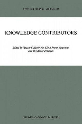 Książka Knowledge Contributors Vincent F. Hendricks