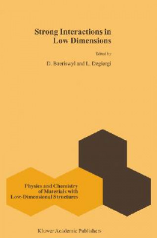 Livre Strong Interactions in Low Dimensions D. Baeriswyl