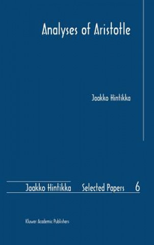 Kniha Analyses of Aristotle Jaakko Hintikka