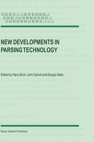 Książka New Developments in Parsing Technology H. Bunt