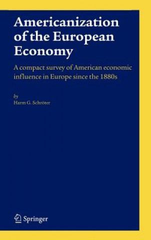 Kniha Americanization of the European Economy H. G. Schröter