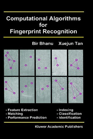 Könyv Computational Algorithms for Fingerprint Recognition B. Bhanu