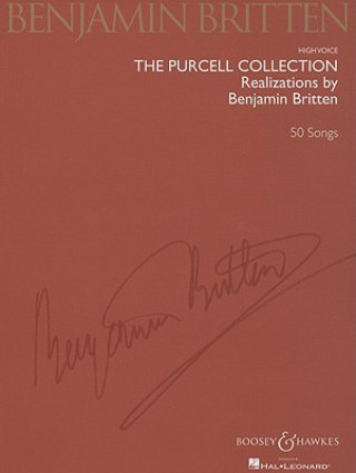 Kniha The Purcell Collection, hohe Stimme und Klavier Henry Purcell