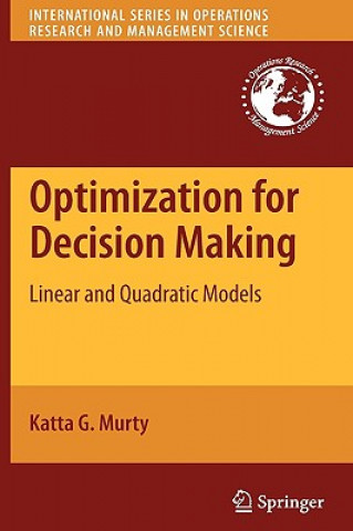 Βιβλίο Optimization for Decision Making Katta G. Murty