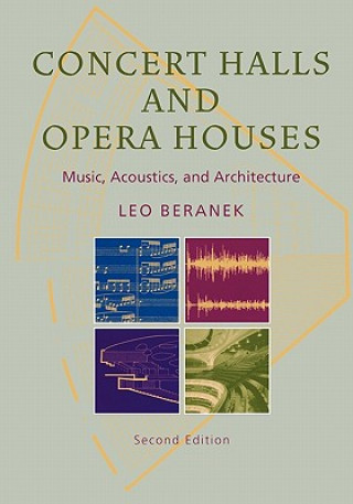 Kniha Concert Halls and Opera Houses Leo Beranek