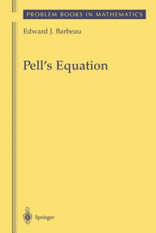 Könyv Pell's Equation Edward J. Barbeau
