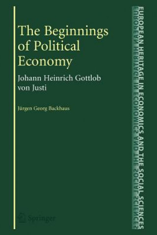 Kniha Beginnings of Political Economy Jürgen Backhaus