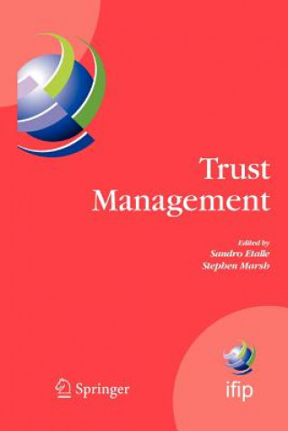 Könyv Trust Management Sandro Etalle