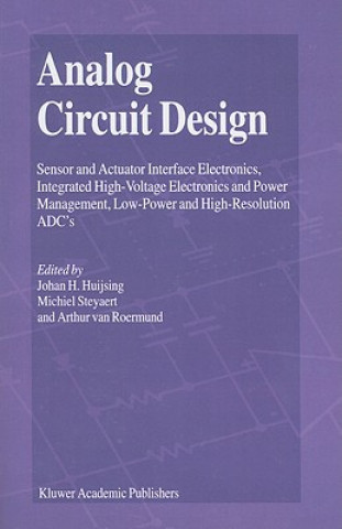 Livre Analog Circuit Design Johan Huijsing