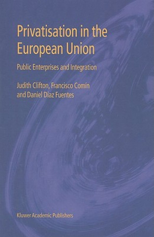 Könyv Privatisation in the European Union Judith Clifton