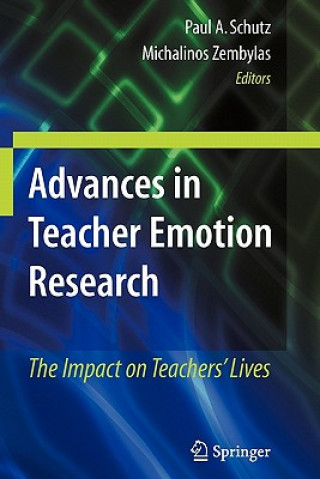 Książka Advances in Teacher Emotion Research Paul A. Schutz