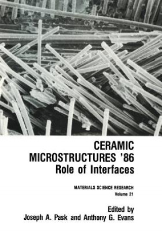 Libro Ceramic Microstructures '86 Joseph A. Pask