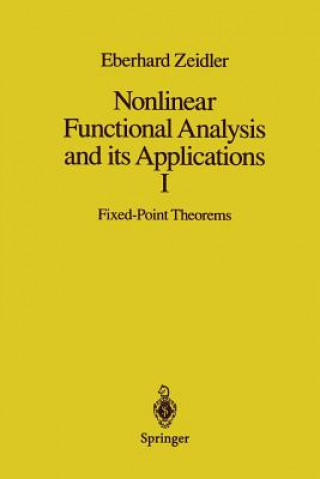 Carte Nonlinear Functional Analysis and its Applications Eberhard Zeidler