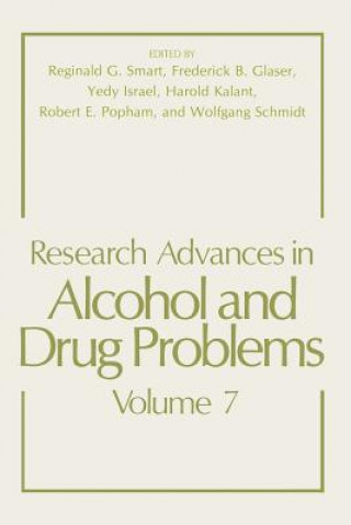 Livre Research Advances in Alcohol and Drug Problems Reginald Smart