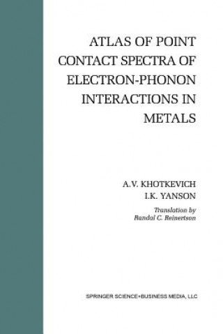 Книга Atlas of Point Contact Spectra of Electron-Phonon Interactions in Metals A.V. Khotkevich