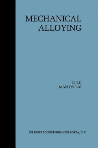 Livre Mechanical Alloying i Lü