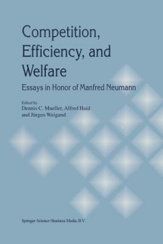 Kniha Competition, Efficiency, and Welfare Alfred Haid
