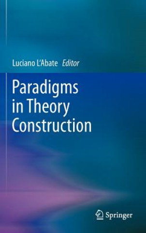 Książka Paradigms in Theory Construction Luciano L'Abate