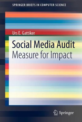 Kniha Social Media Audit Urs E. Gattiker