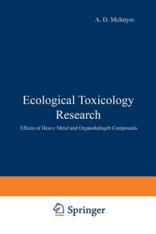 Kniha Ecological Toxicology Research A. D. McIntyre