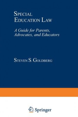 Könyv Special Education Law Steven S. Goldberg