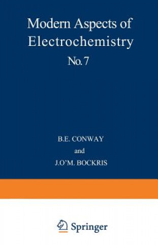 Carte Modern Aspects of Electrochemistry No. 7 B. E. Conway