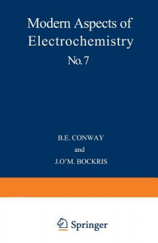 Kniha Modern Aspects of Electrochemistry No. 7 B. E. Conway