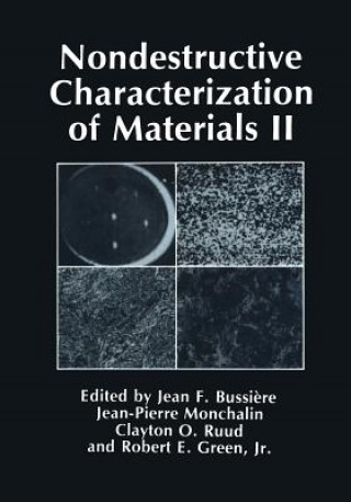 Könyv Nondestructive Characterization of Materials II Jean-Pierre Monchalin
