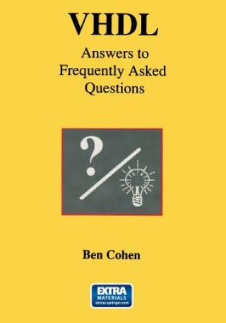 Könyv VHDL Answers to Frequently Asked Questions Ben Cohen