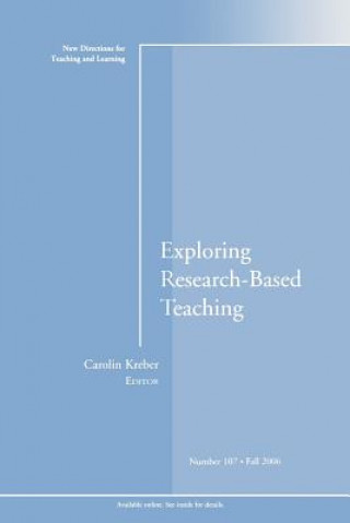 Buch Exploring Research-Based Teaching Carolin Kreber