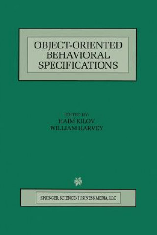 Könyv Object-Oriented Behavioral Specifications William Harvey