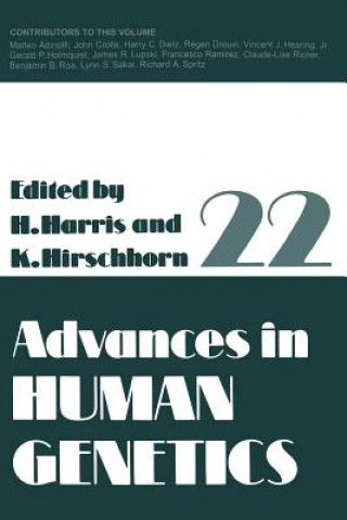 Könyv Advances in Human Genetics Harry Harris