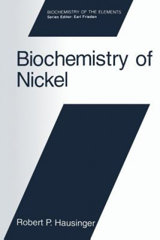 Könyv Biochemistry of Nickel Robert P. Hausinger