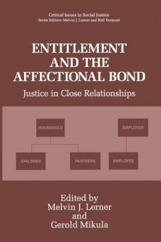 Kniha Entitlement and the Affectional Bond Melvin J. Lerner