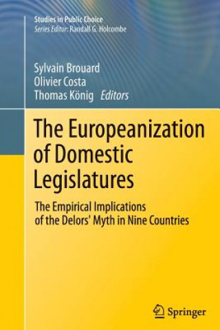 Könyv Europeanization of Domestic Legislatures Sylvain Brouard