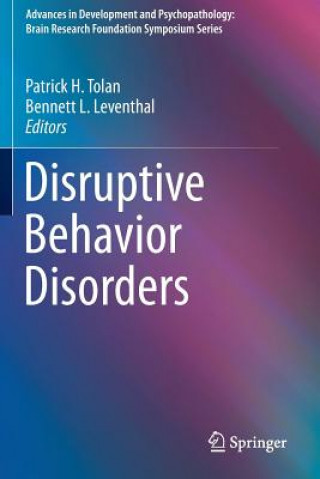 Könyv Disruptive Behavior Disorders Patrick H. Tolan