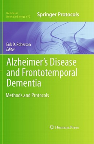 Kniha Alzheimer's Disease and Frontotemporal Dementia Erik D. Roberson