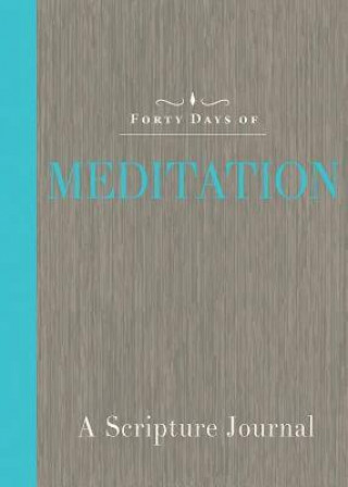 Libro 40 Days of Meditation Common English Bible